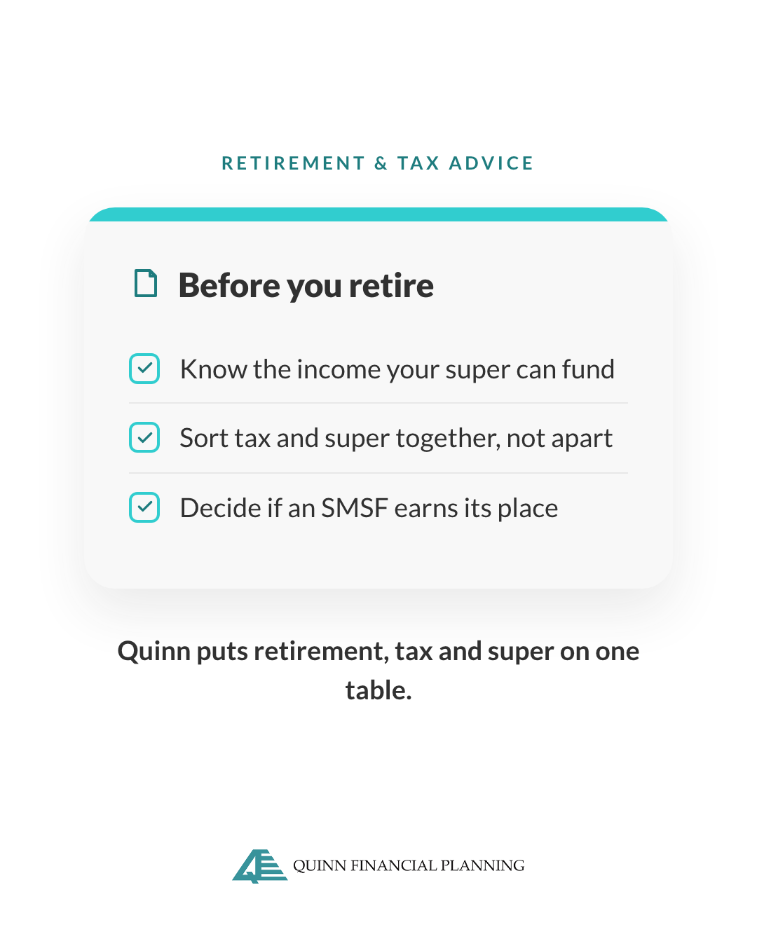 Pre-retirement note ad creative